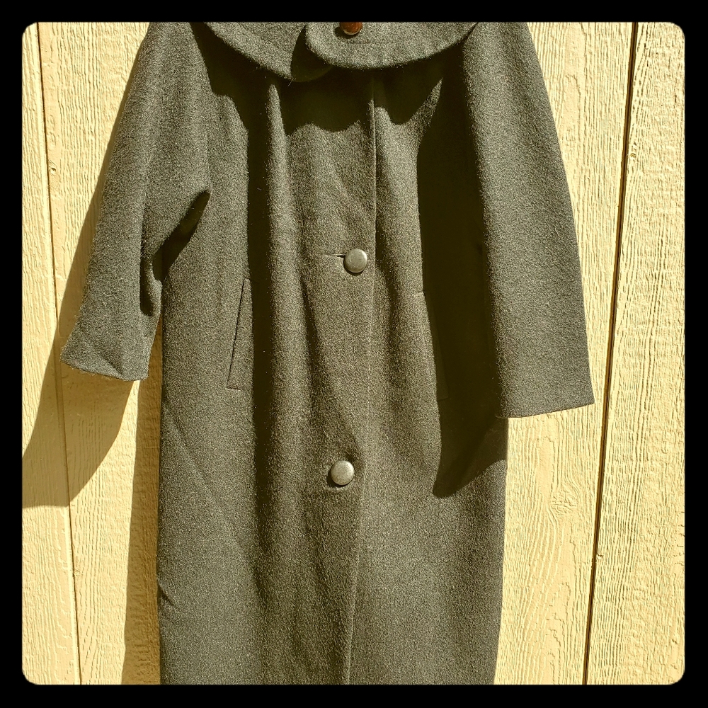 Vintage 1950s swing coat